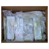 Assorted Wrapped Plastic Cutlery Meal Kits Lot