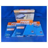 Assorted FRAM Automotive Air & Cabin Filters