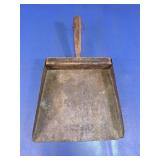 Vintage Metal Dustpan w/ Wooden Handle