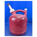 Vtg Blitz 1-1/4 Gallon Plastic Gas Can