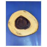Lippi Wood Bark Live Edge Pedestal Trivet