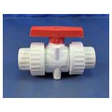 American Valve 1' PVC True Union Ball Valve