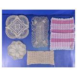Assorted Crocheted Doilies