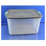 Sterilite 66 Qt Clear Storage Tote with Lid