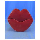 Lip-Shaped Jewelry Storage Case