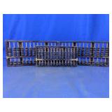 Vtg Chinese Wooden Abacus Counting Frames Trio