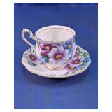 Floral Teacup & Saucer