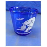 Hazel Atlas Windmill Cobalt Blue Depression Glass