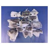 Assorted Black Steel Pipe Fittings Lot
