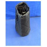Black Mesh Drawstring Pouch