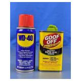 WD-40 Spray & Goof Off Super Glue Remover Duo