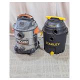 RIDGID & STANLEY Wet/Dry Vacuums