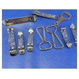 Vintage Advertising Bottle Opener Assortment