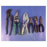 Assorted Pliers & Aviation Snips Set