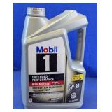 Mobil 1 High Mileage 5W-30 Motor Oil 5 Qt