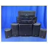 Yamaha HTR-5835 AV Receiver w/Speakers Set