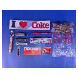 Vintage Coca-Cola Memorabilia & Openers Lot