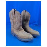Ariat Men's Sierra Brown Leather Work Boots