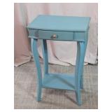 Garden Ridge Wooden Accent Side Table w/ Drawer