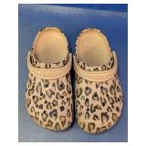 Crocs Leopard Print Classic Clogs