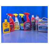Assorted Automotive Care & Cleaning Supplies Lot