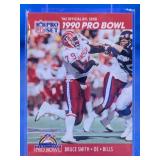 1990 PROSET HOF BRUCE SMITH CARD
