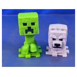 Minecraft Creeper & Polar Bear Figure Pair