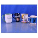 Assorted Pop Culture & Disney Ceramic Mugs Lot