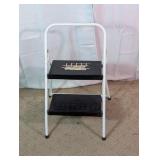 Stapleton 2-Step Folding Metal Step Stool
