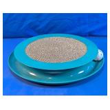 Interactive Cat Scratcher With Ball Track