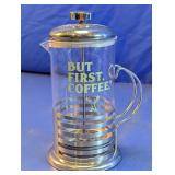 Alfred 'But First, Coffee' French Press