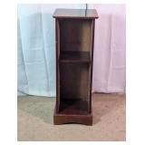 Dark Brown Corner Display Shelf