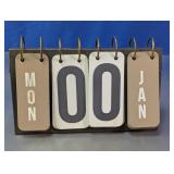 Perpetual Flip Desk Calendar