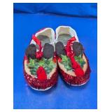 Christmas Sequin Slip-On Shoes