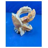 Crab Figurine with Raised Claws