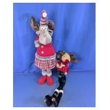 Plush Holiday Reindeer & Shelf Sitter