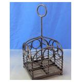 Black Scroll Picnic Caddy
