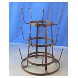 3-Tier Metal Mug Drying Tree Stand