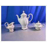 Johann Haviland Blue Garland Coffee Set