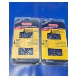 Oregon S52 14' Chainsaw Chains Pack