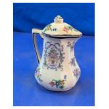 Japan Floral Ceramic Lidded Pitcher