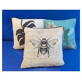 Decorative Floral & Nature Pillow Set