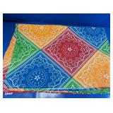 Colorful Bandana Print Fabric