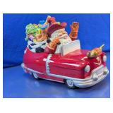 Cowboy Santa Convertible Cookie Jar