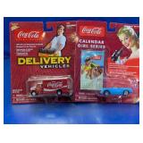 Coca-Cola Johnny Lightning Die-Cast Vehicles Set
