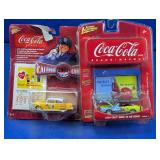 Coca-Cola Johnny Lightning Die-Cast Vehicles Set