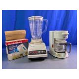 Oster Blender Mr Coffee Maker HB Hand Mixer Lot