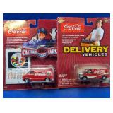 Johnny Lightning Coca-Cola Delivery Vans Set