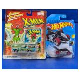Johnny Lightning X-Men & Hot Wheels Cars