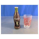 Coca-Cola Wind-Up Bottle & Swanky Swig Glass Set